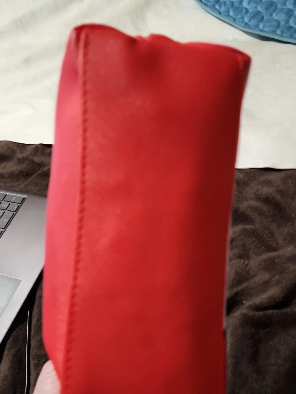Red Westie Graphic Cosmetic Pouch - Cute Dog Print